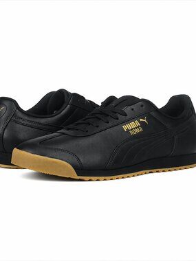 Puma Roma Classic Black Gum Men's size 12
